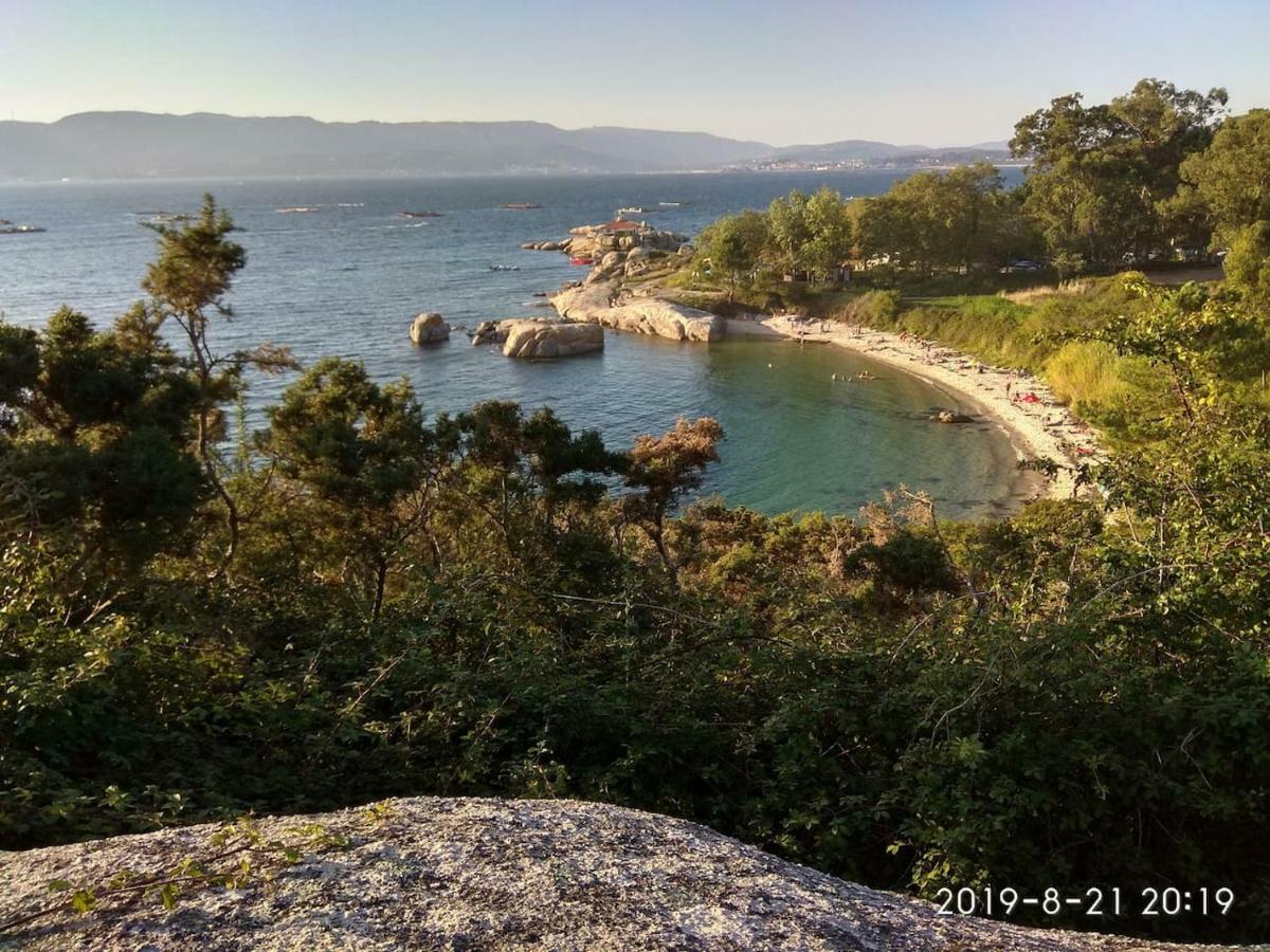 Piso Illa De Arousa, Rison Lägenhet Exteriör bild